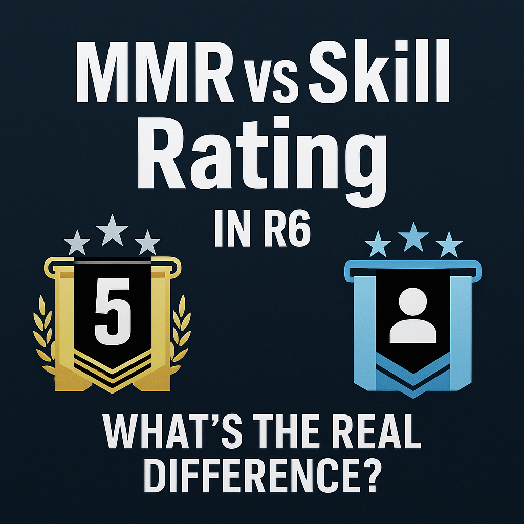 MMR vs skill rating in R6