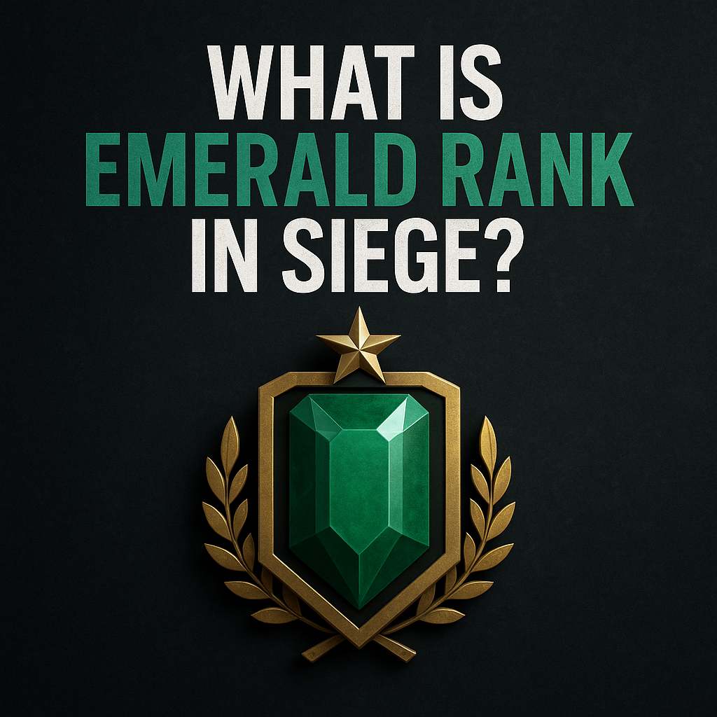What is Emerald rank in Siege